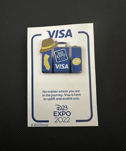 Disney pin visa d23 - pin, expo
