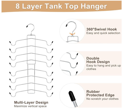 Tank top hanger space saving - space,