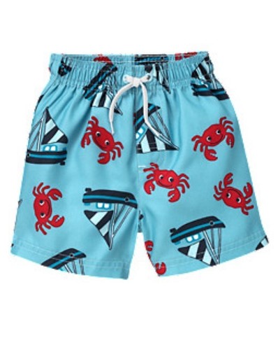 Nwt gymboree red crab - red,