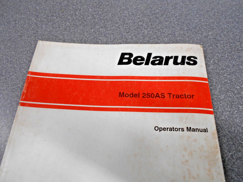 Belarus 250as tractor - 250as,