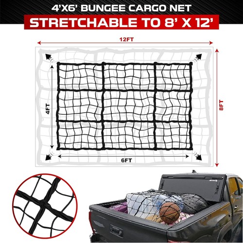 Cargo net for pickup truck - for, bed