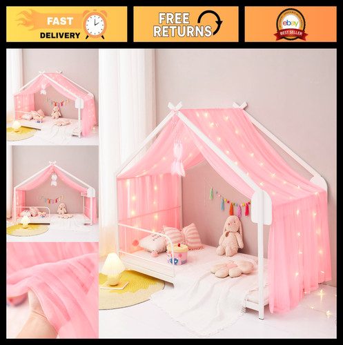 Bed canopy with lights - bed, for