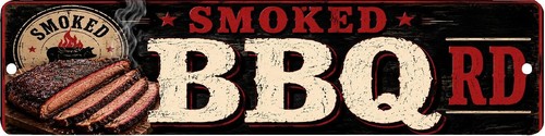 Smoked bbq meat brisket - meat,