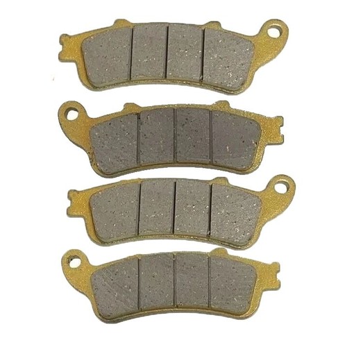 Front rear brake pads - front,