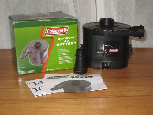 Coleman quickpump box - coleman, w/
