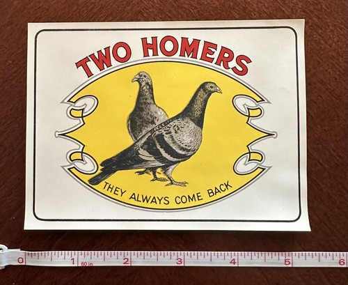 Original two homers cigar box - homers,