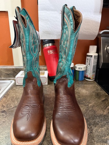 Lucchese brown square - brown,,