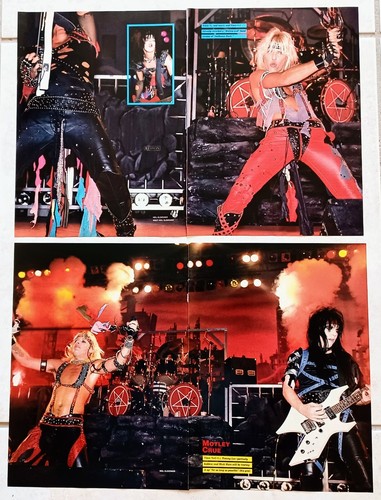 Motley crue live poster - motley,