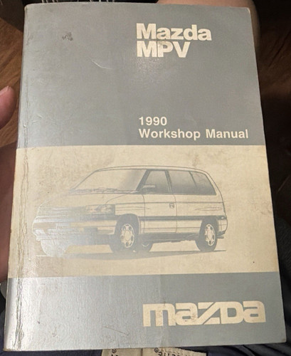 1990 mazda mpv - 1990, original
