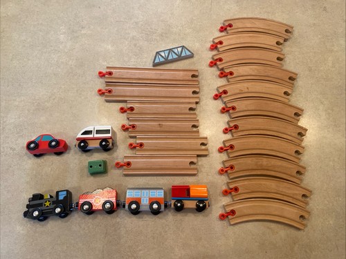 Ikea lillabo wooden train - ikea,