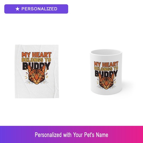 Custom bengal cat pet lover - custom,