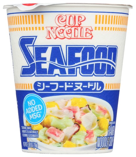 Nissin soup noodles seafood - nissin,