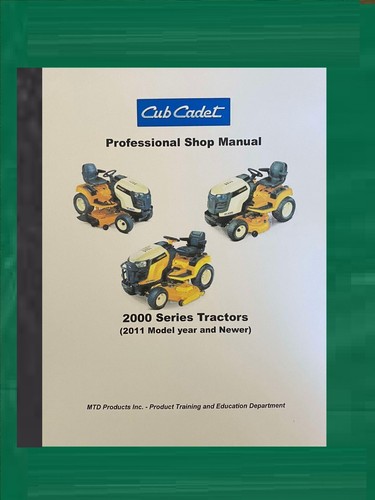 Series 2000 lawn - mower, service