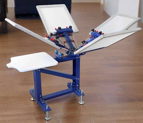Floor type screen printing - type,
