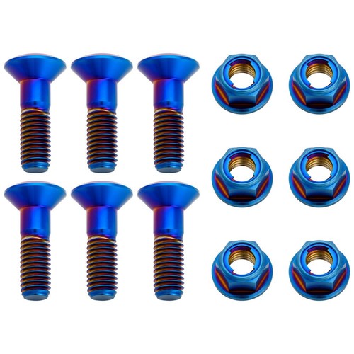 Tusk titanium sprocket bolt - titanium,