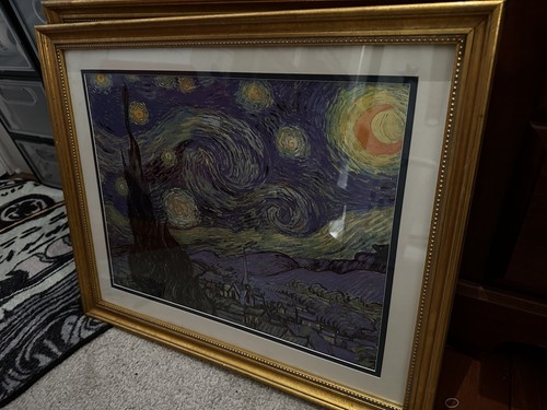 Framed starry night - framed,