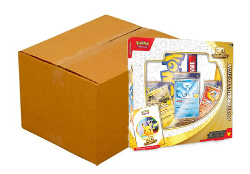 Sealed case pokemon 30th - 6x,