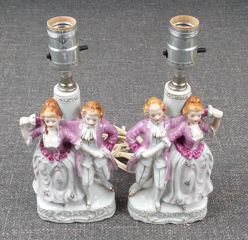 2pc vintage porcelain - vintage,