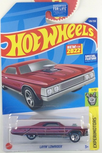 2022 hot wheels 128 - red, layin