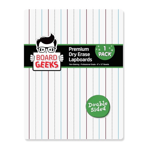 Small dry erase - board, for