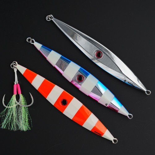 Slow pitch flat fall - flat, jig