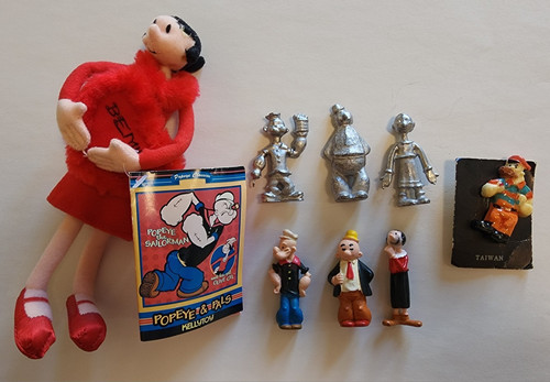 Popeye olive oyl miniture - oyl,