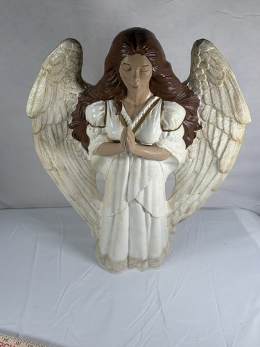Vintage large resin angel - vintage,