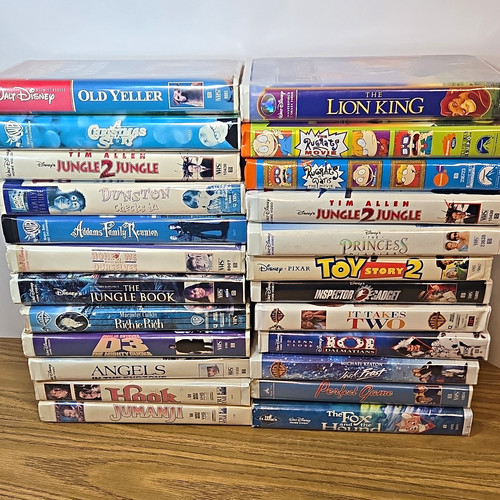Family vhs tape lot disney - lot, 24