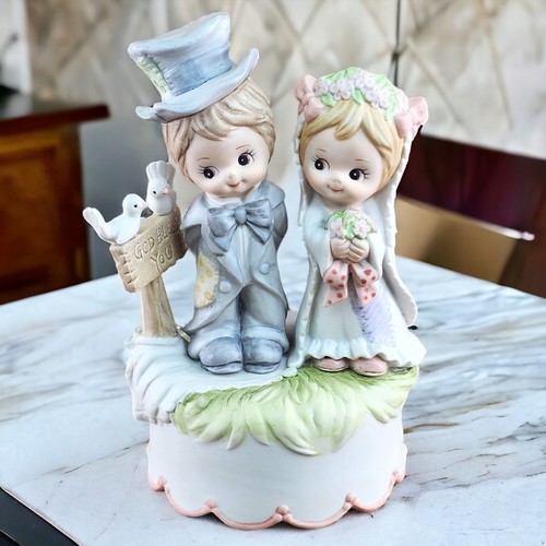 Vtg lefton bride groom - vtg,