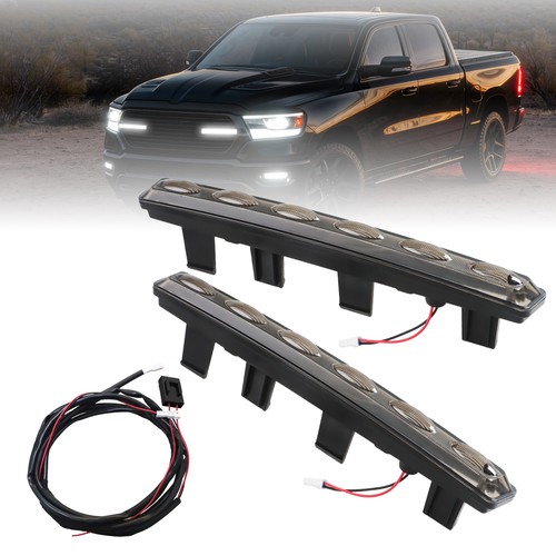 Led front grill lights kit - grill,