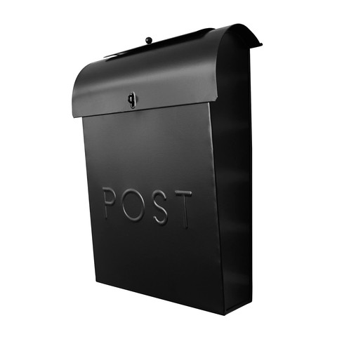 Emily vintage metal mailbox - metal,