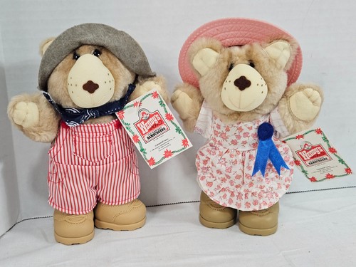 Furskin plush bears - 7", of