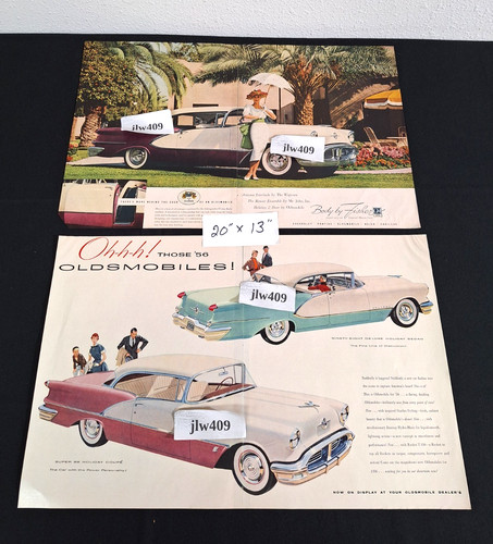 Vintage 1956 oldsmobile - 1956, ads