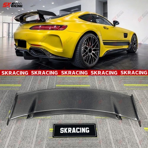 Carbon fiber rear spoiler - rear,