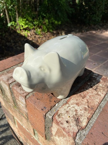 Vtg pig piggy - vtg, ceramic