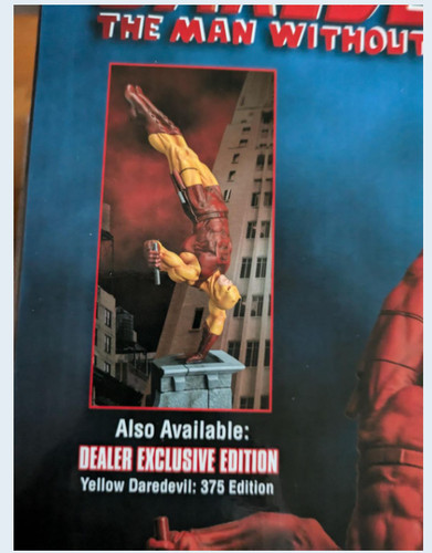 Hard hero daredevil statue - hard,