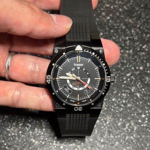 Traser gmt watch excellent - traser,