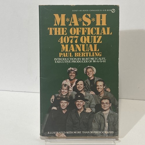 1986 mash the official 4077 - mash,