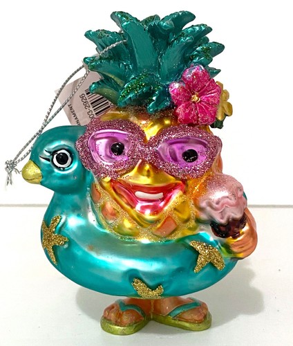 Christmas pineapple with - christmas,