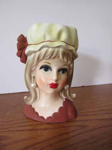 Vintage teen lady - vintage, head