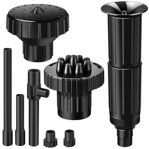 Fountain pump nozzle kit 8pc - nozzle,