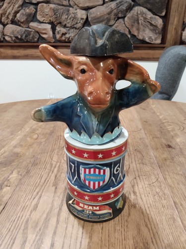 1976 jim beam democrat donkey - jim,