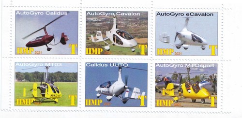 Stamp serie autogyro - serie,