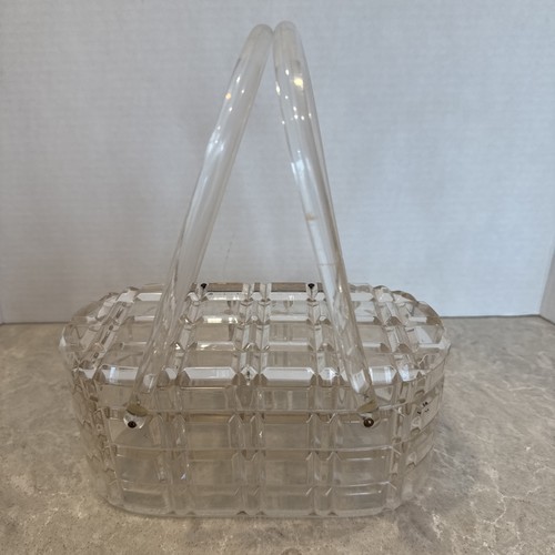 Vintage 1950s lucite woven - 1950s,