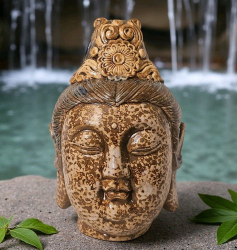 Vintage asian ceramic buddha - vintage,