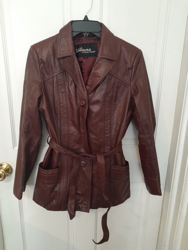 Vtg wilsons leather belted - vtg,