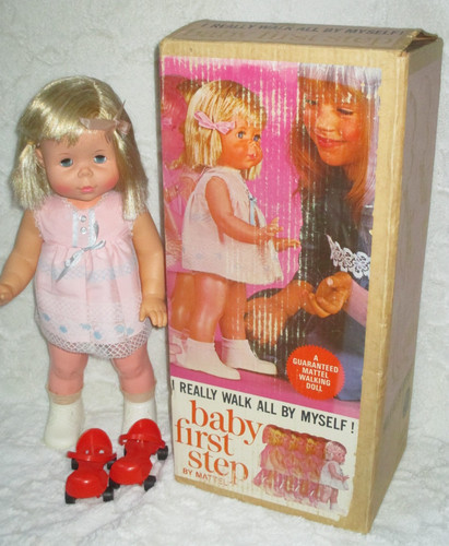 Mattel 1964 baby - mattel, step