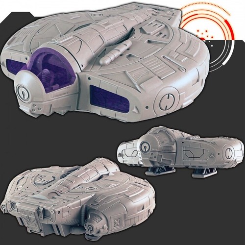 Sci buzzard spaceship 32mm - sci-fi,