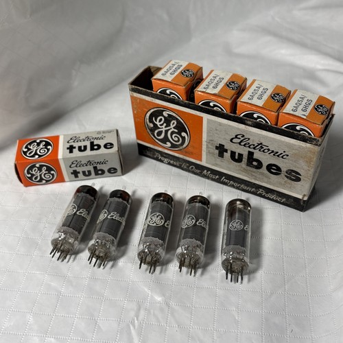 6aq5a 6hg5 vacuum tubes - ge, 6aq5a/6hg5