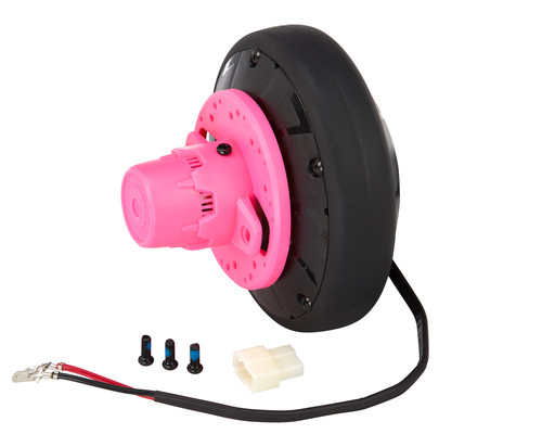 Rear wheel with - wheel, motor